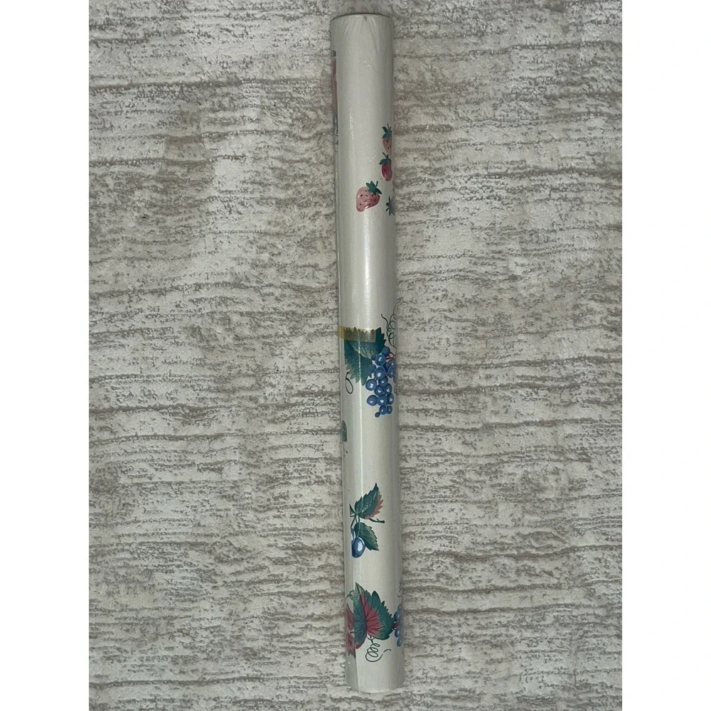 Vintage Schumacher Wall Covering Paradise Fruit #506531 Double Roll 27